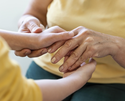 Care Zone carer with participant